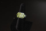 Peridot Stainless Steel Ring