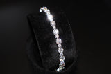 Moissanite Round 5mm Tennis Bracelet