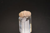 Natural Pink and White Diamond Ring