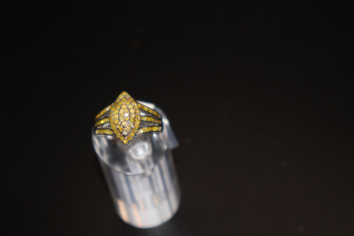 Yellow Diamond Ring